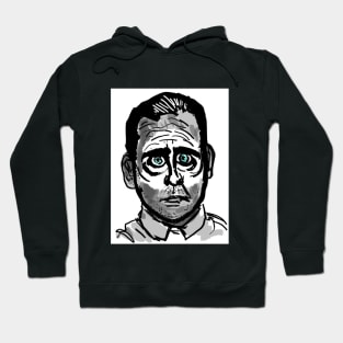 Deranged michael scott Hoodie